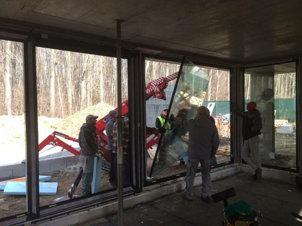 Zasklievanie nadrozmerných okien